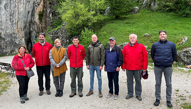 Commissioner for Fundamental Rights of Hungary and Deputy Commissioner for Future Generations Visit Aggtelek National Park